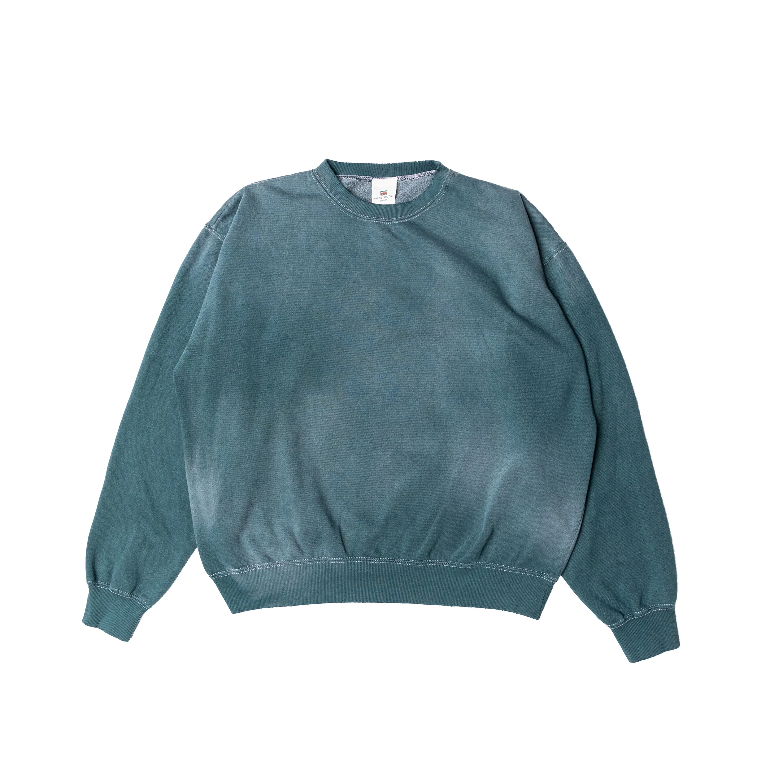 CLASSIC CREWNECK / EMERALD GREEN — MOOJIMOOJI